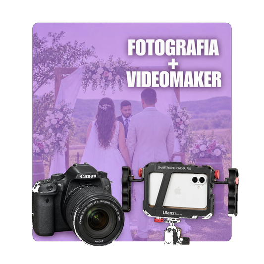 Fotografia + Videomaker - Cobertura de Evento